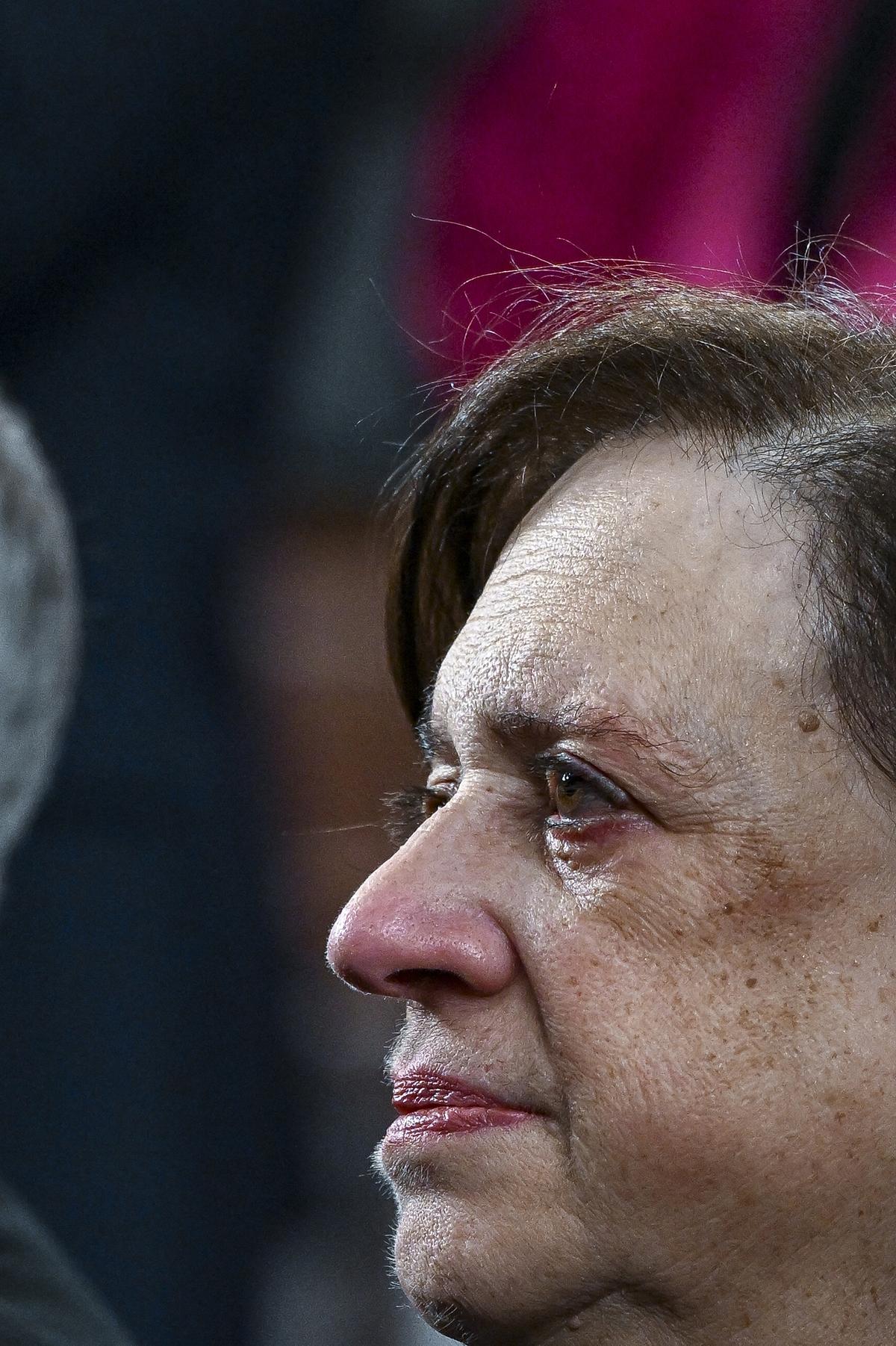 FI:E -- Supreme Court Justice Elena Kagan listens as President Donald Trump delivers his State of the Union address on Tuesday, Feb. 24, 2026. In her dissent to the 6-3 ruling in Louisiana vs. Callais, Justice Kagan said the decision completed the Roberts court's three-step plan to eliminate the protections of the Voting Rights Act that started in 2013 in the Shelby County case. (Kenny Holston/The New York Times)