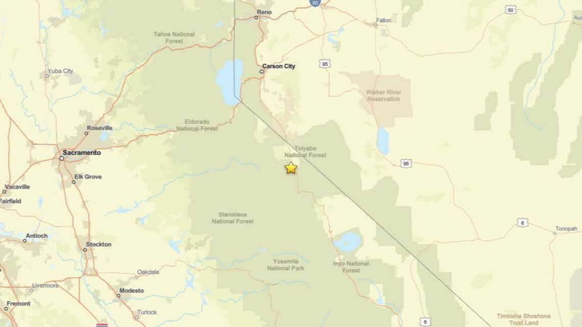 Update: Aug. 24 - 2.7 magnitude earthquake detected close to Walker, CA 