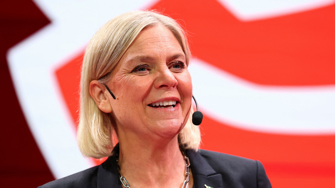 Sweden's prime minister steps down after losing election