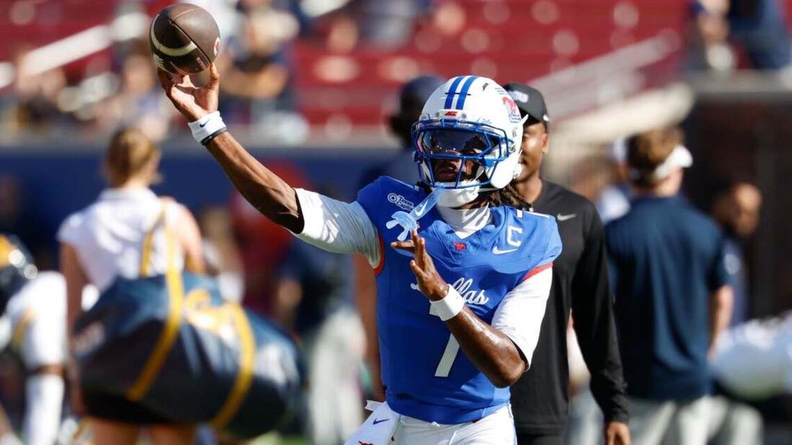 Kevin Jennings, No. 19 SMU aim to keep rolling against Syracuse 