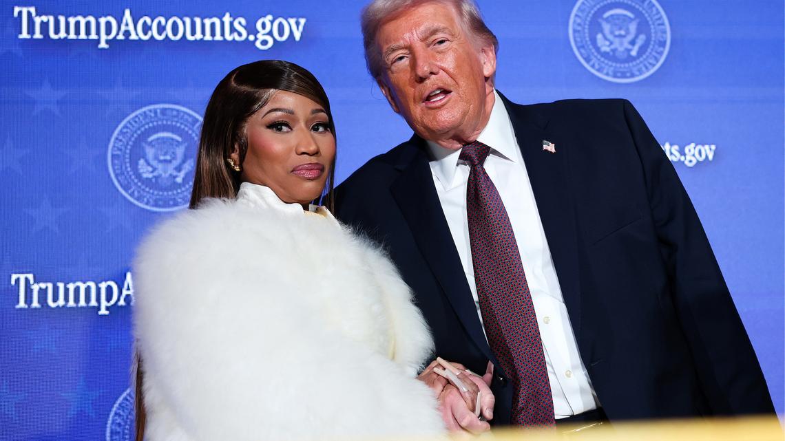 Nicki Minaj Claims 'Many Celebrities' Secretly Support President Trump 