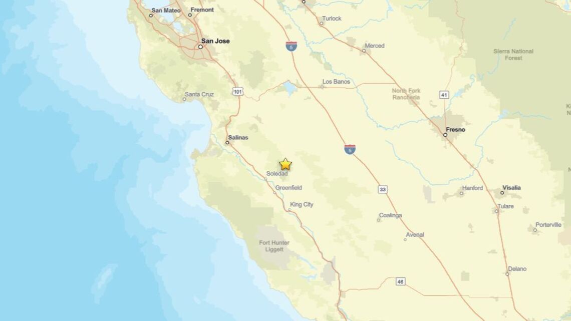 Update: 2.8 magnitude earthquake shakes close to Pinnacles, CA on June 10 