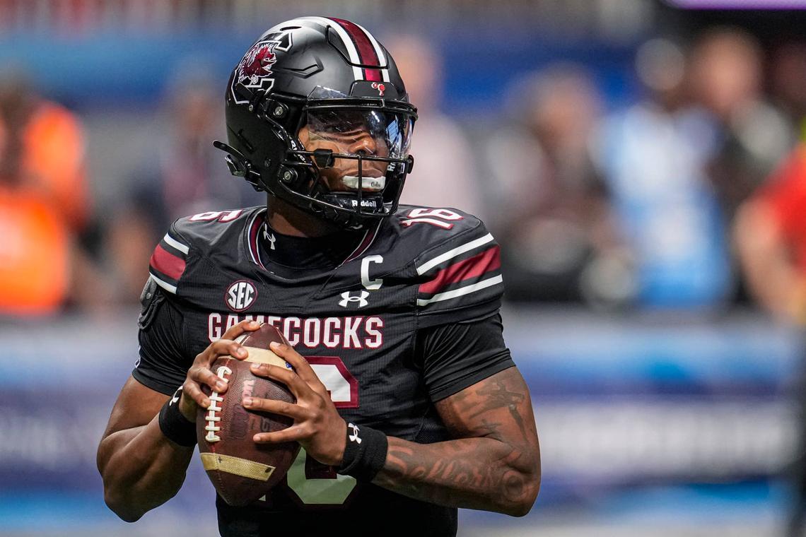  South Carolina's LaNorris Sellers has as much upside as any quarterback in the country. (Dale Zanine-Imagn Images) Dale Zanine-Imagn Images