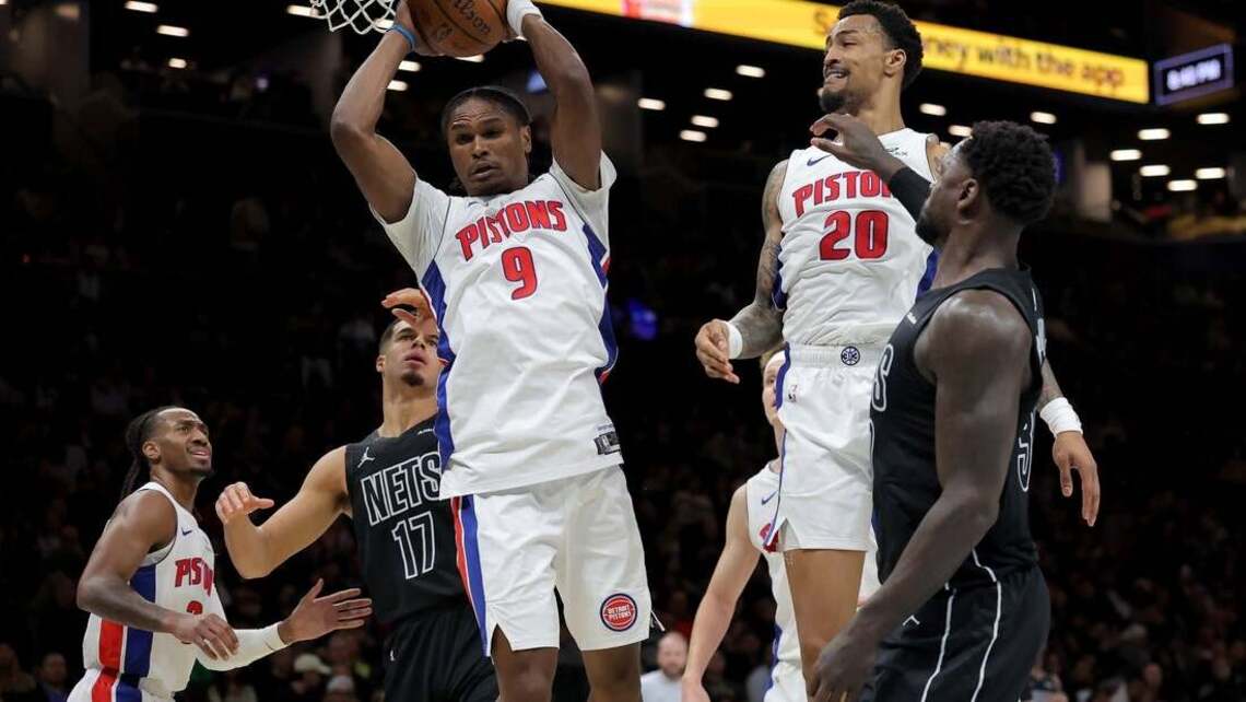 Pistons blow game open in third quarter, keep Nets winless 