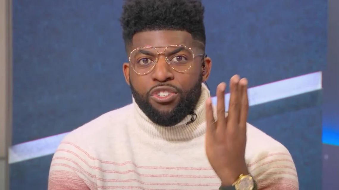 Emmanuel Acho Is Getting Made Fun Of For His Reaction To Cam Jurgens Trade 