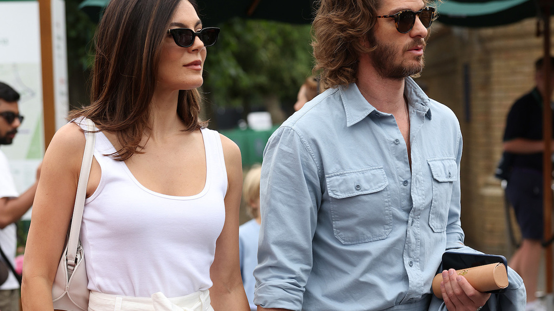 Andrew Garfield and Monica Barbaro Hold Hands During Rare Public Appearance 