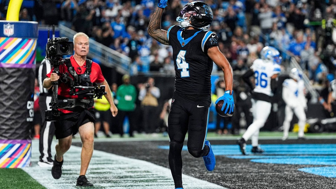 Tetairoa McMillan's Career Day, and 3 Other Takeaways From Panthers' Win Over Lions 