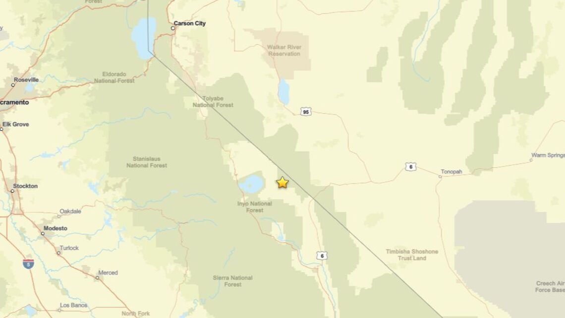 Update: Oct. 8 - 2.8 magnitude earthquake reported close to Bodie, CA 