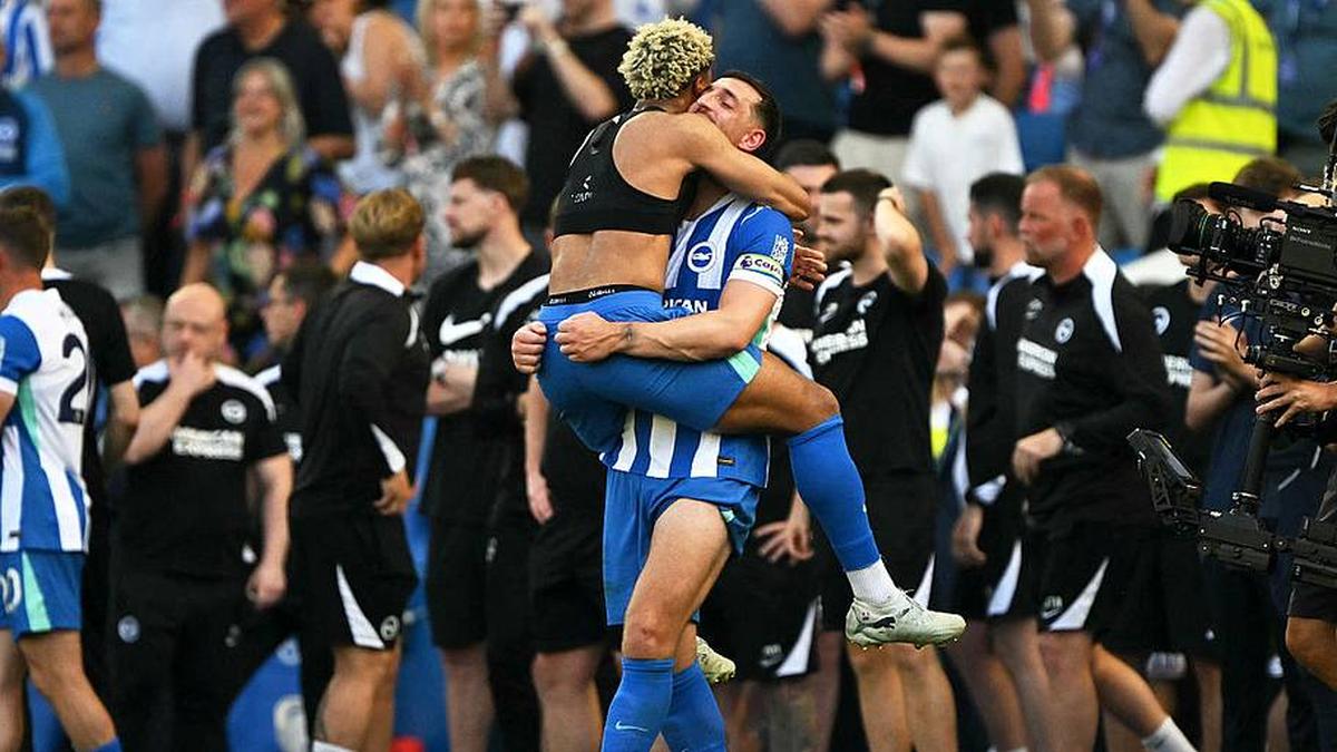  Brighton will play in Europe for just the second time. | Glyn KIRK/AFP/Getty Images 