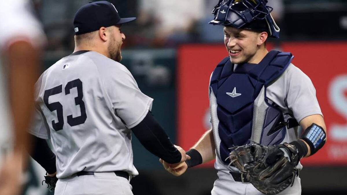  Ben Rice's defense as a catcher leaves something to be desired. | Tim Heitman-Imagn Images 