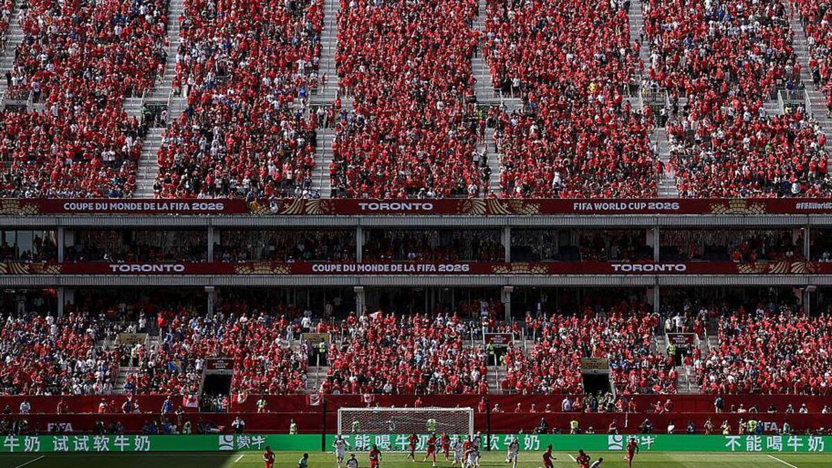  The Canadian support in Toronto was impressive. | Ezra Shaw/FIFA/Getty Images 
