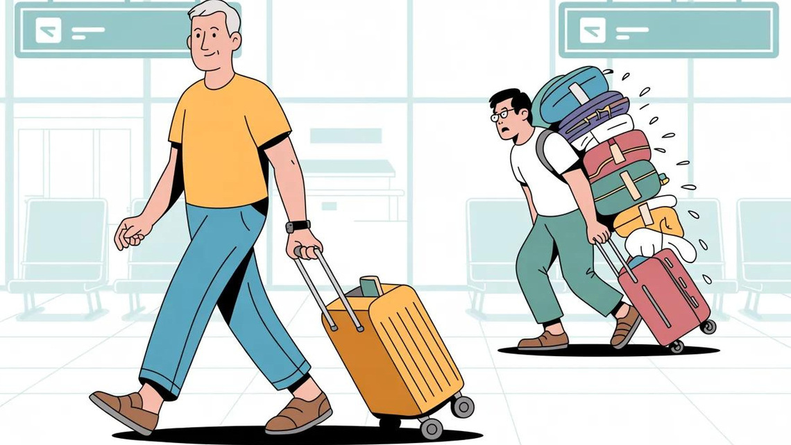 You're probably packing too much. Leave these 5 things at home 