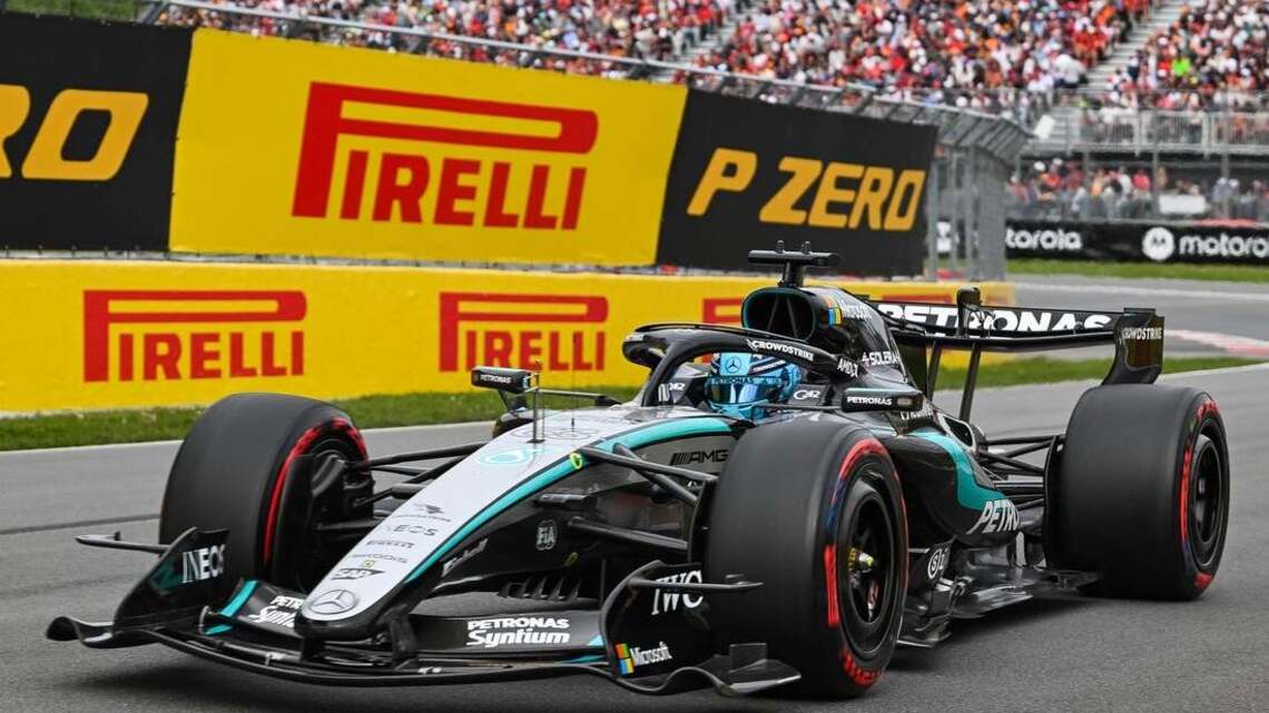 George Russell edges Max Verstappen at Azerbaijan GP 