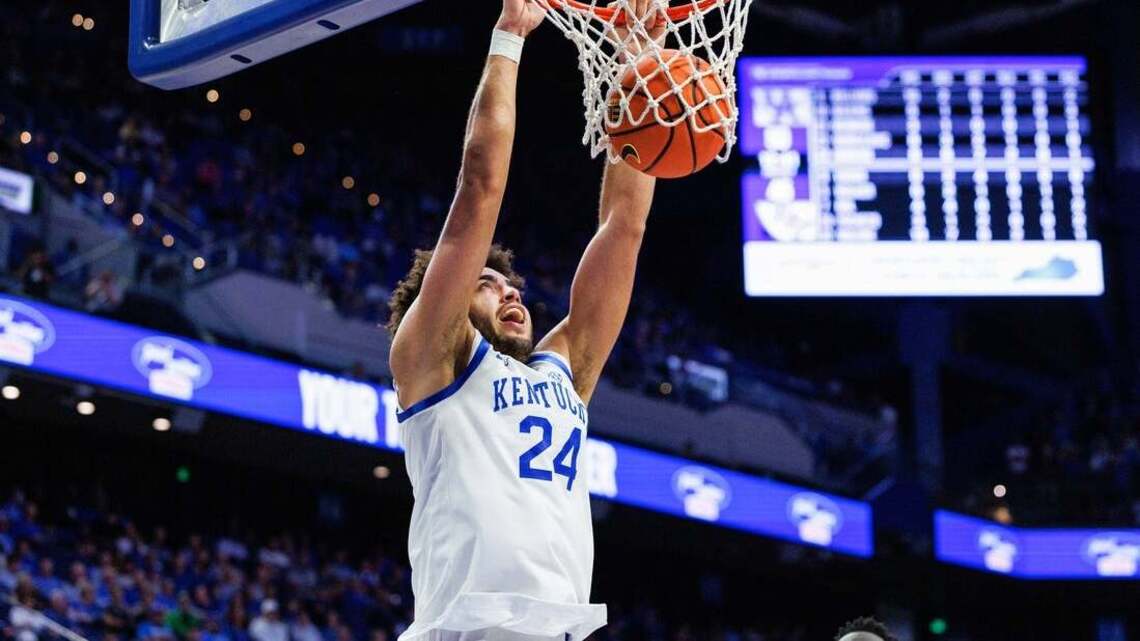 No. 23 Kentucky begins bid for ninth title by hosting Manhattan 