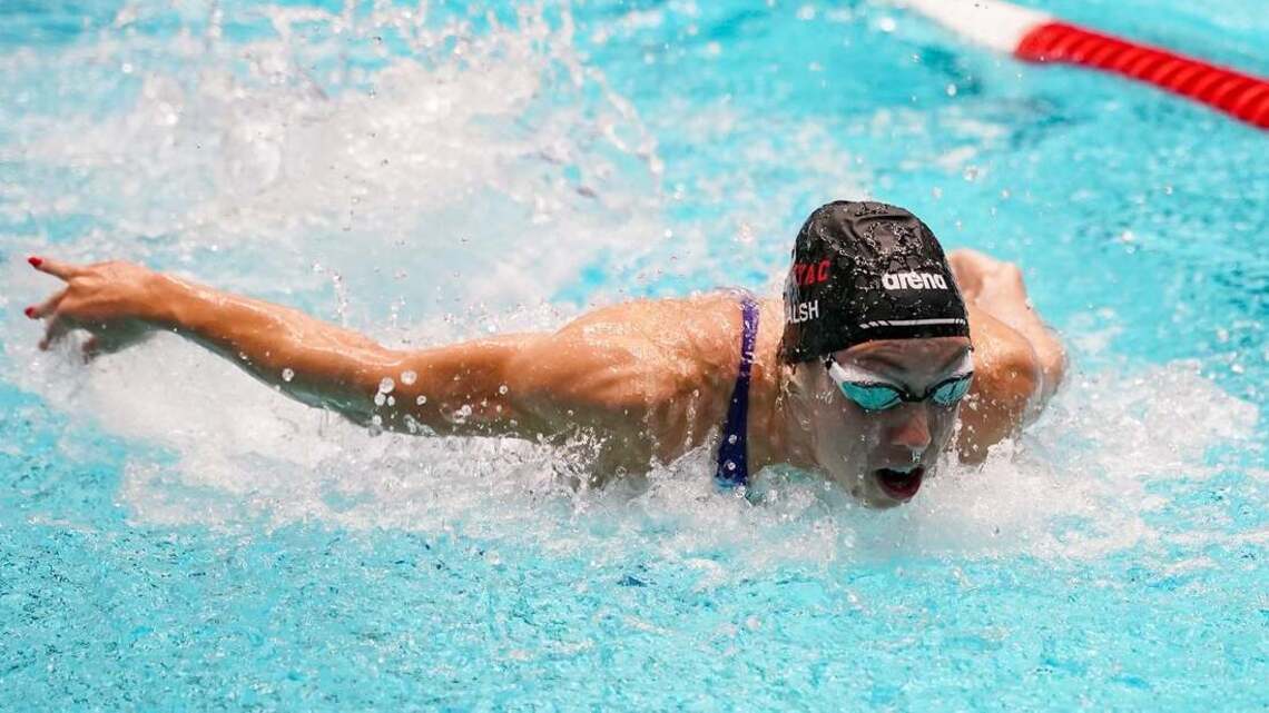 U.S. sets 4×100-meter mixed medley relay world record