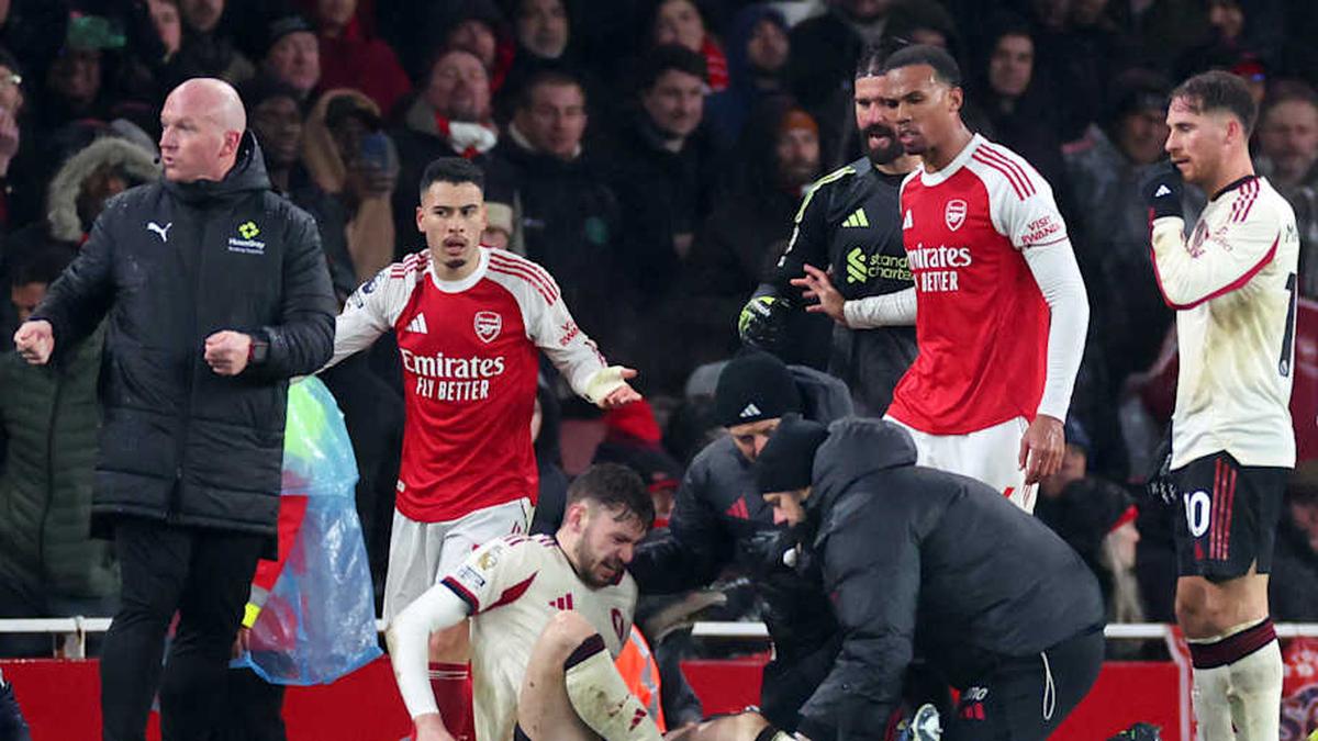  Conor Bradley's season is over. | Marc Atkins/Getty Images 