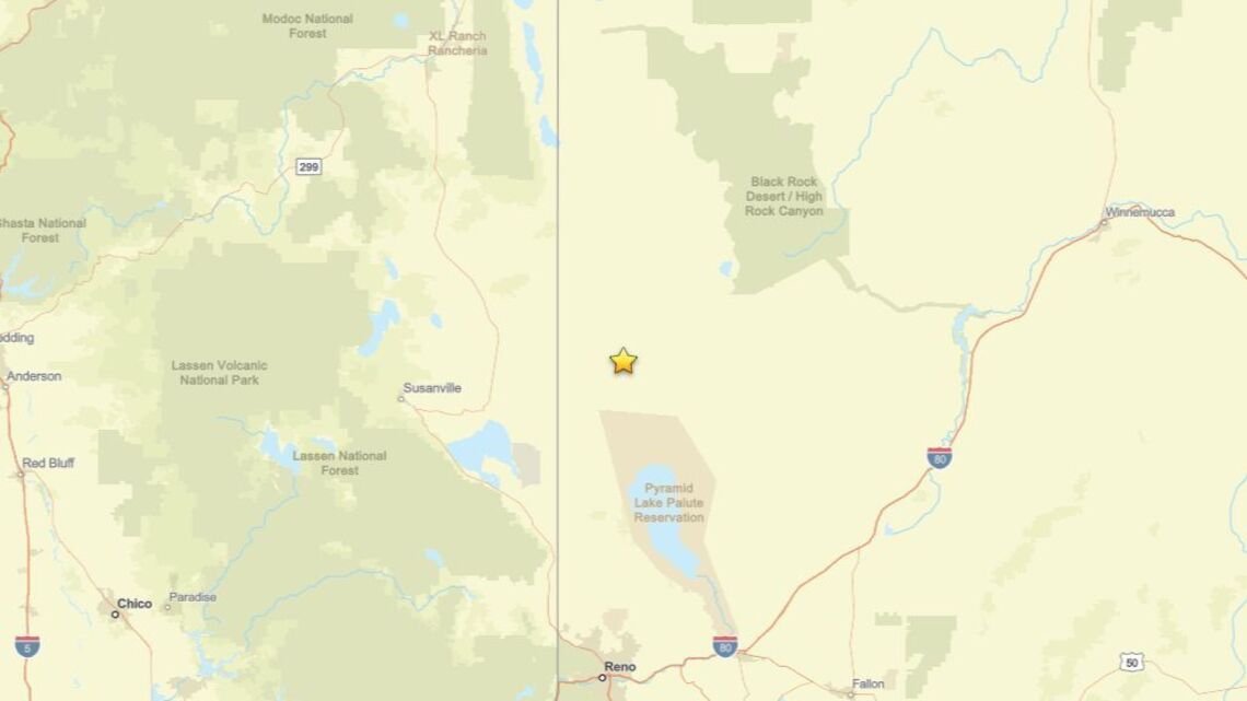 Update: Aug. 6 - 2.6 magnitude earthquake recorded close to Gerlach, NV 