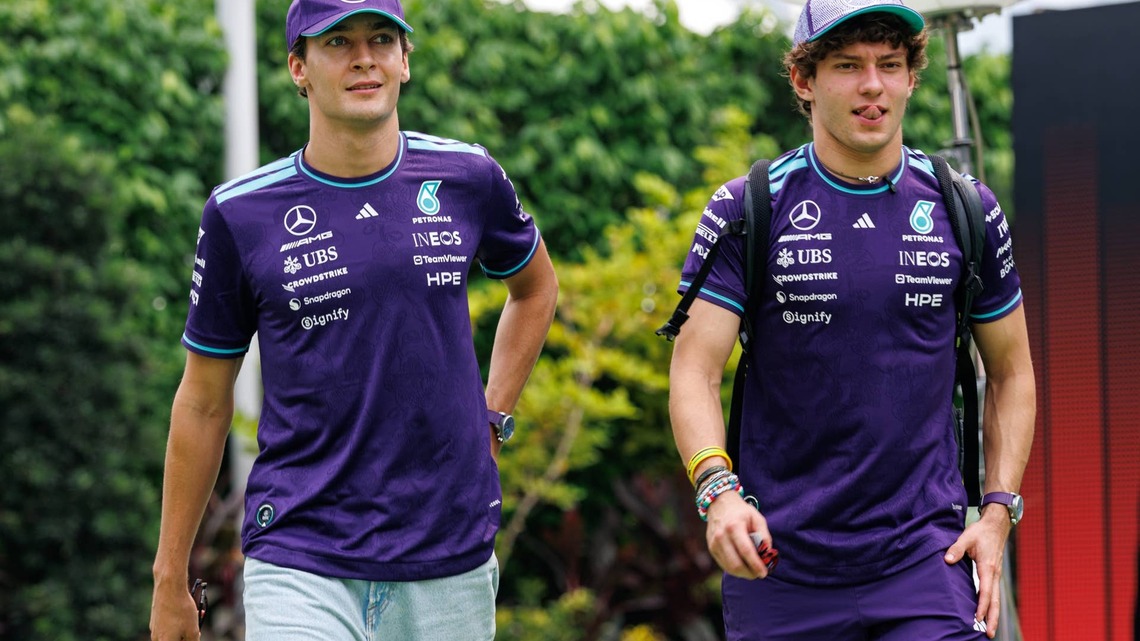 F1 Singapore GP Free Practice 1 Results: George Russell Fastest, Disappointment for Antonelli and Verstappen 