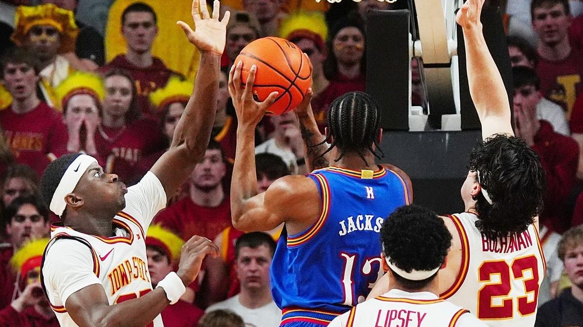 No. 8 Kansas' Darryn Peterson, after early exit, faces Oklahoma State 