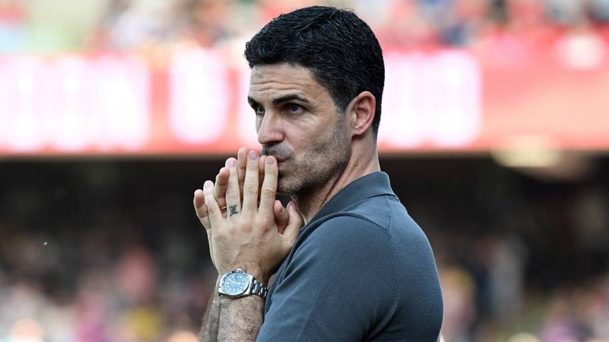  Mikel Arteta will be watching the tournament closely. | David Price/Arsenal FC/Getty Images 