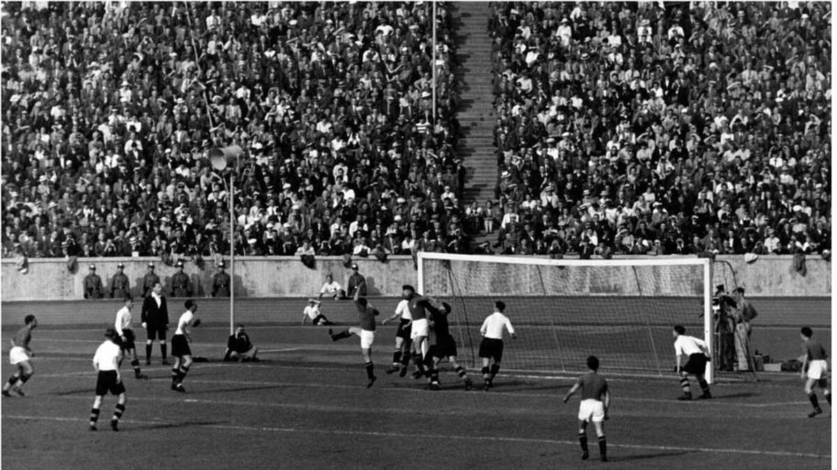  The USMNT's first recorded No. 10 at an international tournament came at the 1936 Olympics in Berlin, when Italy won the gold medal. | ullstein bild/ullstein bild/Getty Images 