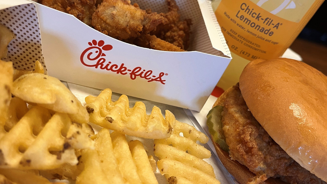 Chick-fil-A is giving out free waffle fries until July 13. See offer 