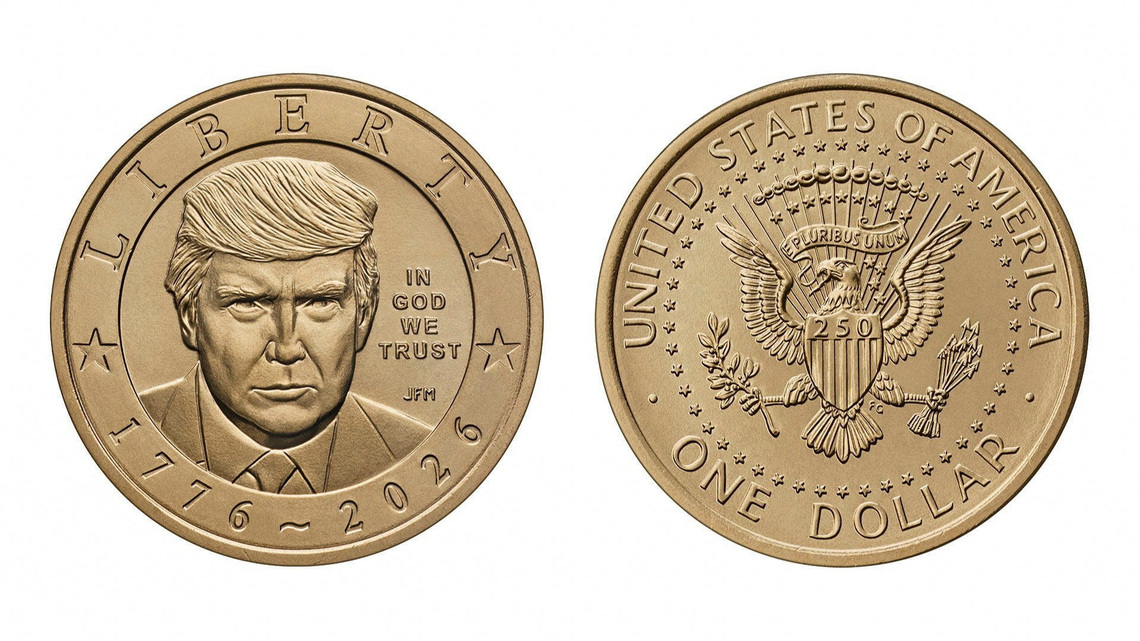 Trump $1 coin sales spark rush at US Mint