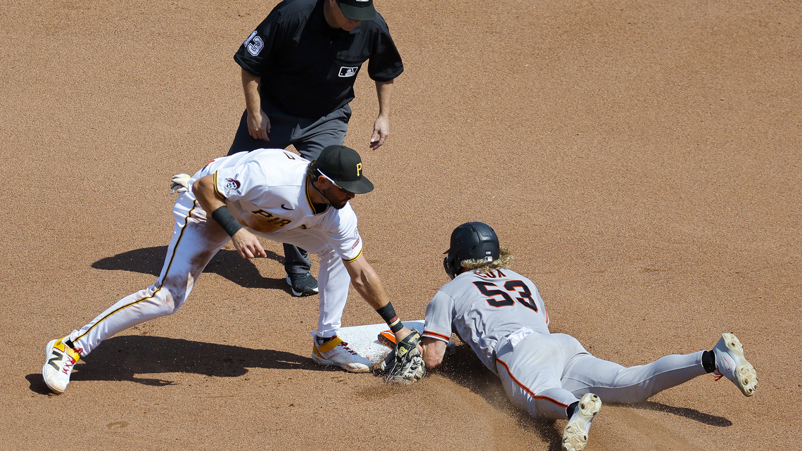 Pirates' bullpen holds Giants to 2 hits in a series-clinching win 