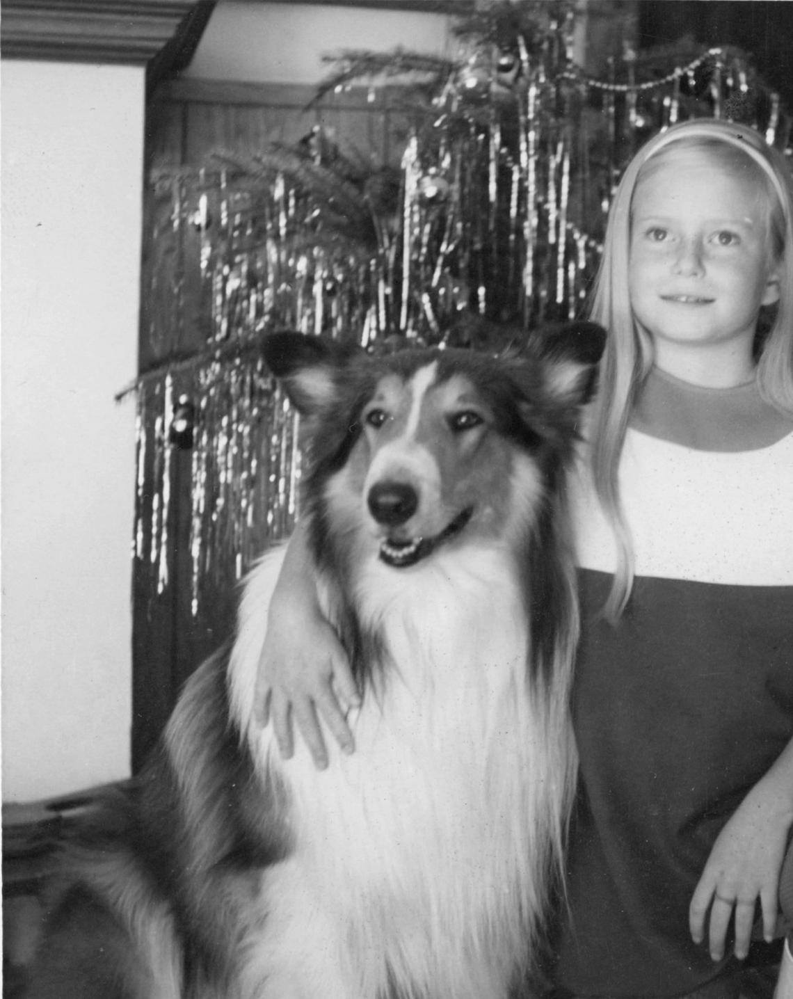 Eve Plumb with LassieCourtesy Eve Plumb