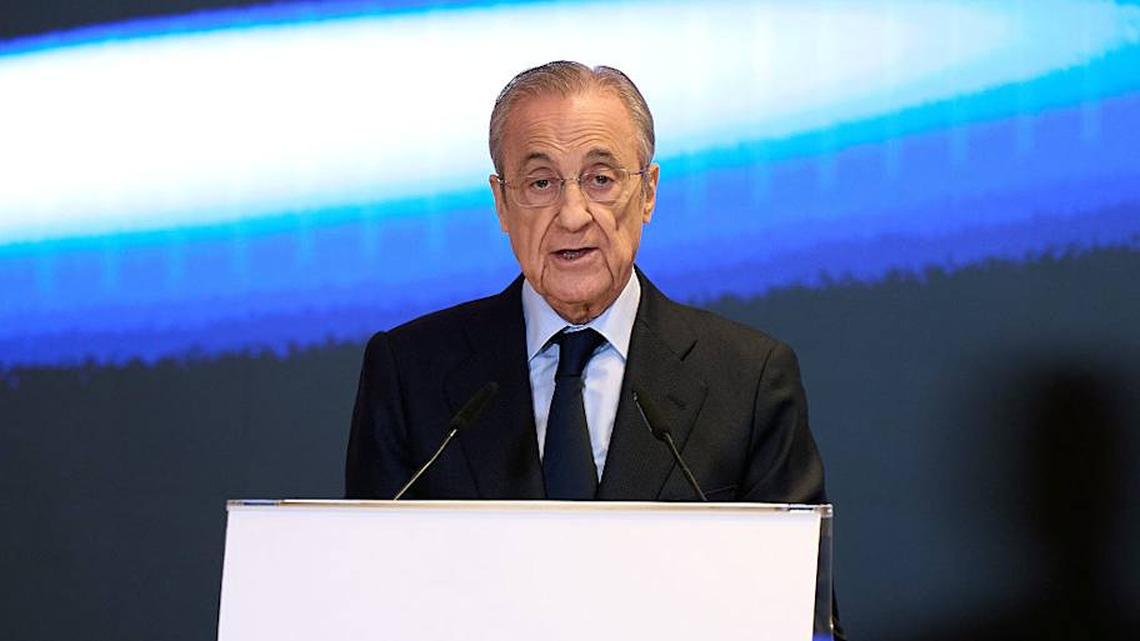  Florentino Pérez is taking action against La Liga. | Angel Martinez/Getty Images 