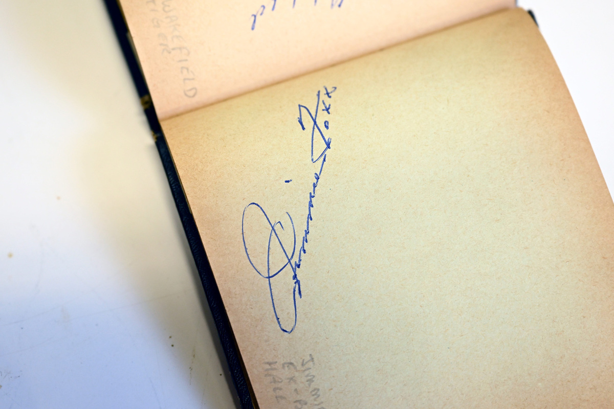 Welcome Mat: Ty Cobb signature boosts 'rare' autograph book value ...