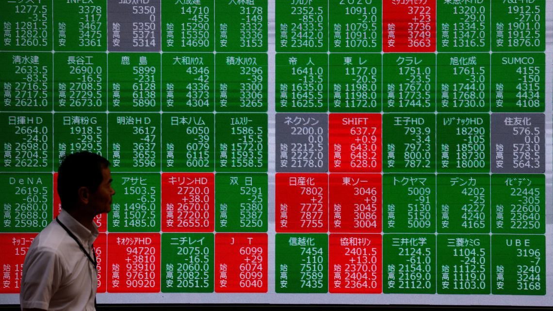 Asia shares fall on tech pullback, oil stable as Iran talks stay in focus 