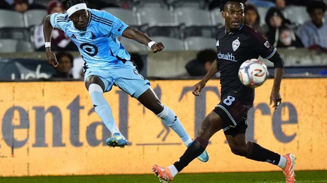 Short-handed Rapids' own goal helps Minnesota earn draw 