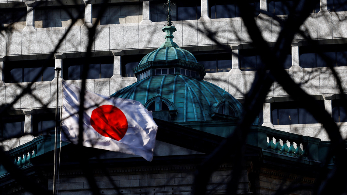 BOJ set to raise key rate to 1.0% in June, 1.25% by year-end: Reuters poll 