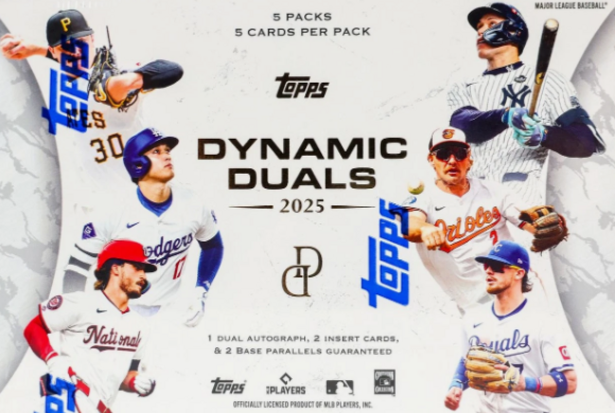  2026 Topps Dynamic Duals emphasizes paired-star collecting through guaranteed dual-autograph box configuration. topps