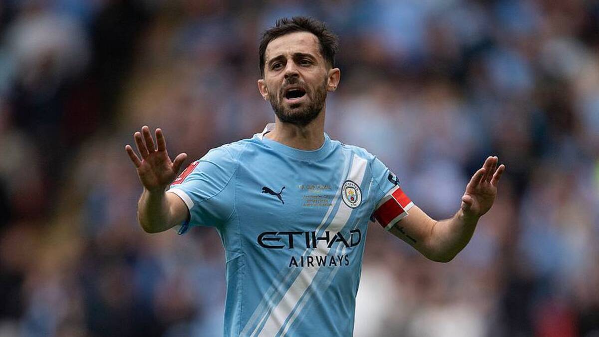  Bernardo Silva is a leader as well as a top player. | Visionhaus/Getty Images 