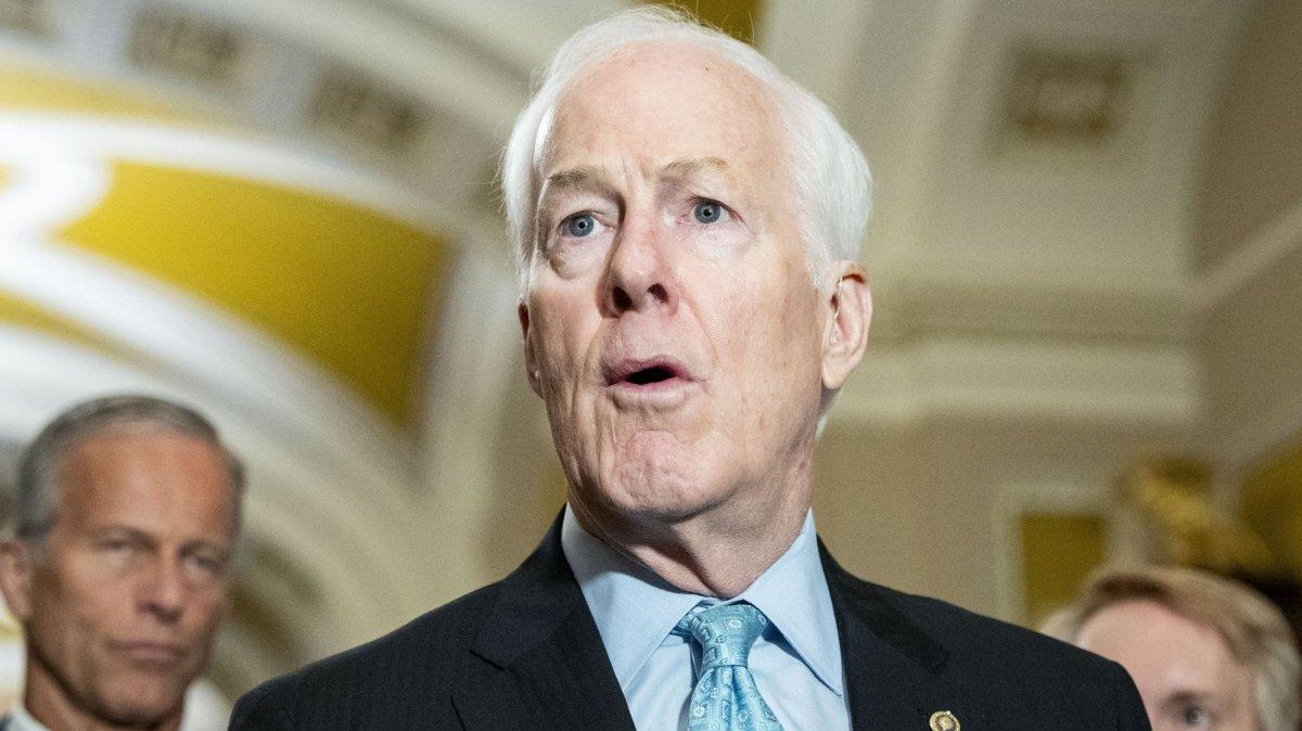 Sen. John Cornyn, R-Texas, the Republican who has held a Texas Senate seat since 2002, edged Attorney General Ken Paxton by a percentage point in the March 3 Republican primary. File Photo by Bonnie Cash/UPI
