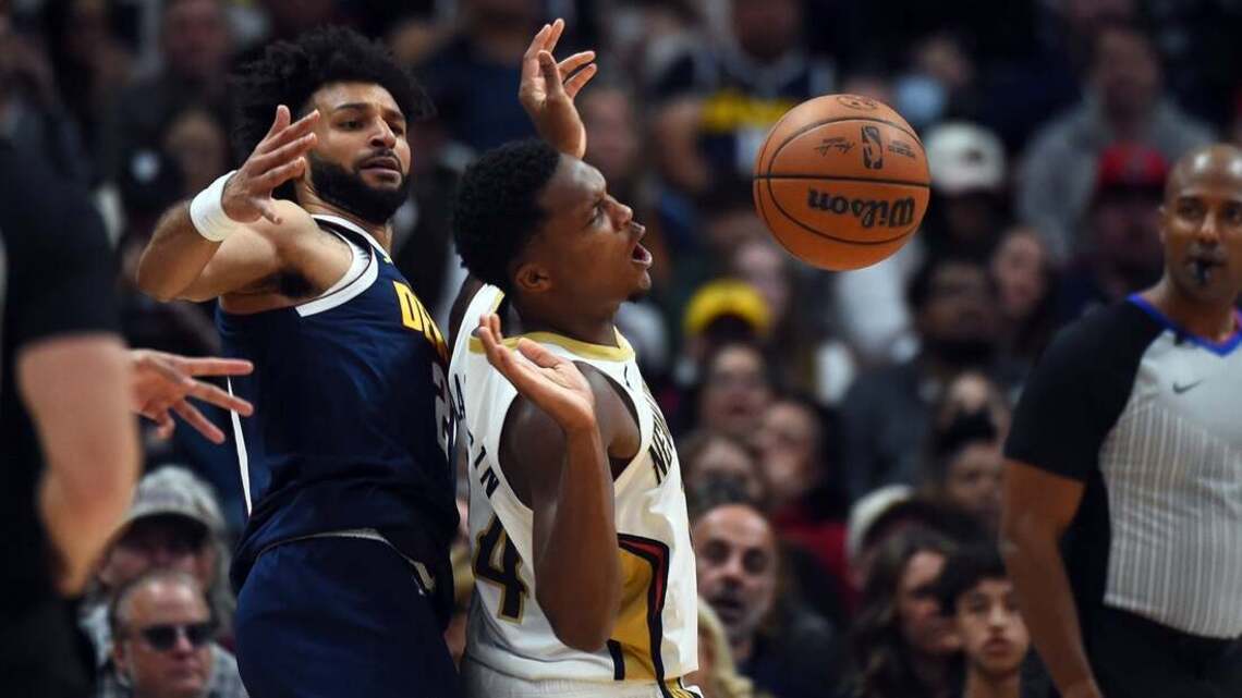 Nuggets rally from 23 down to force overtime, beat Pelicans 