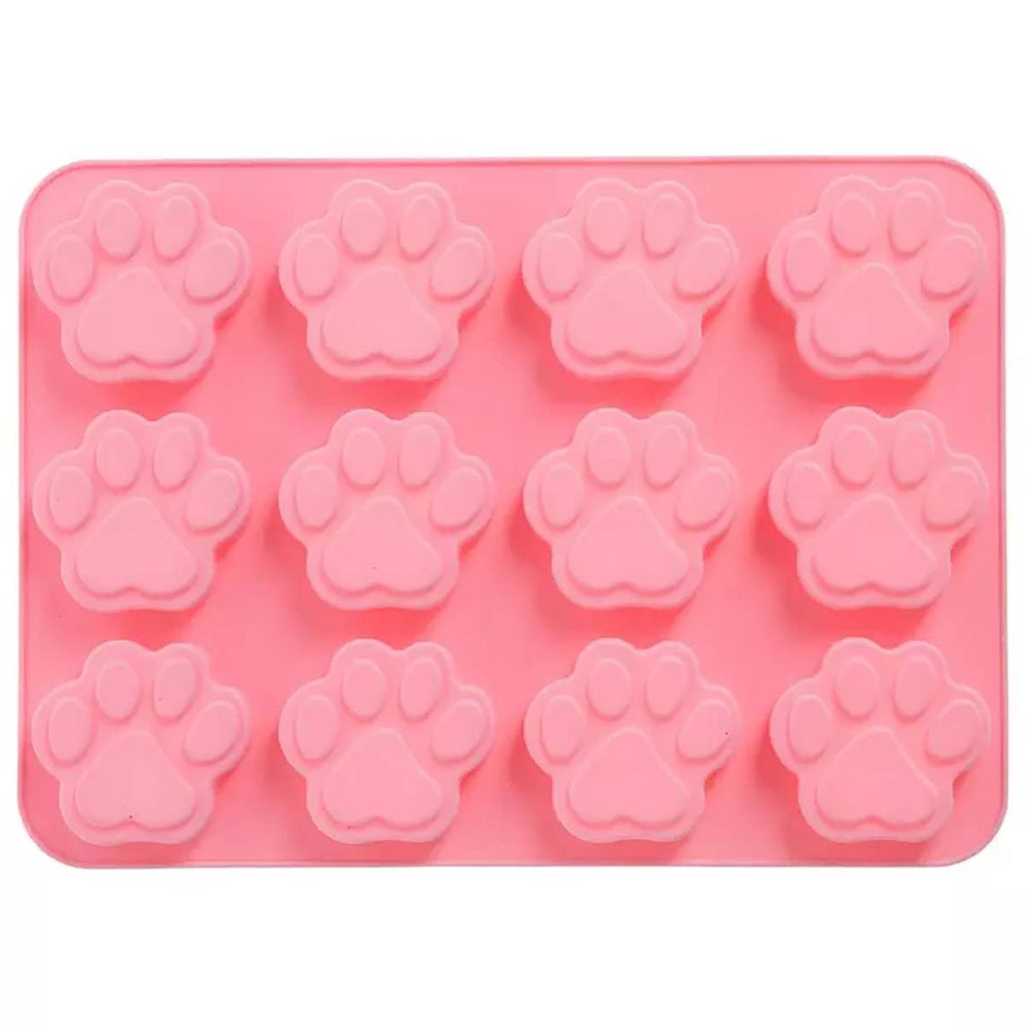  Sunny Side Up Bakery Paw Print Silicone Mold.