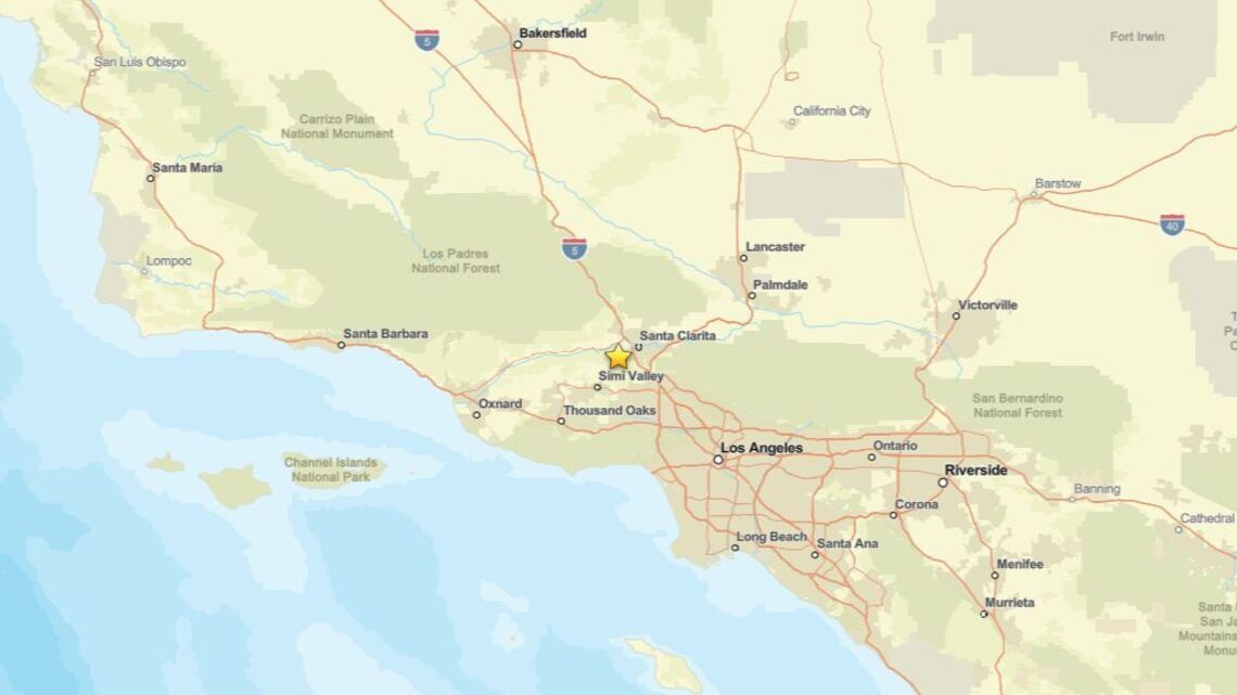 Update: Aug. 12 - 2.6 magnitude earthquake reported close to Valencia, CA 