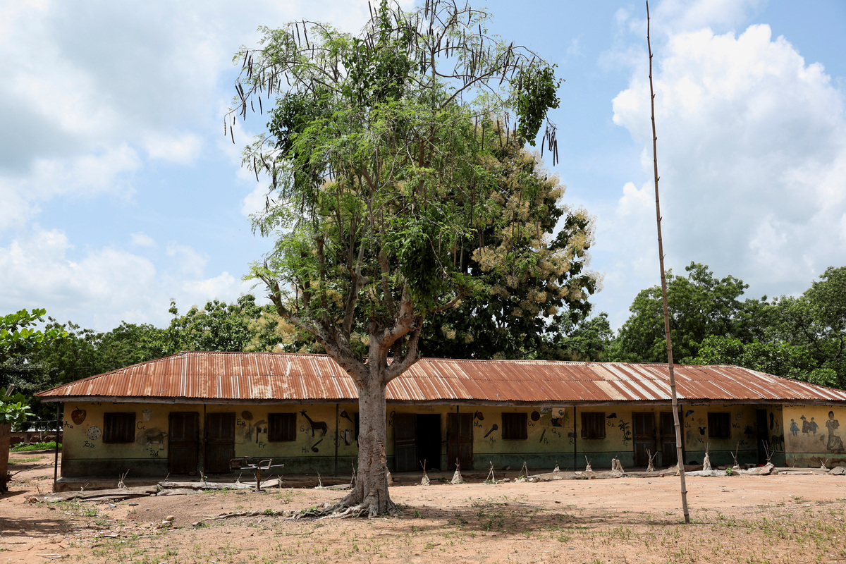 A view of Baptist Nursery and Primary School in Oyo State, Nigeria, June 2, 2026, where gunmen abducted dozens of students and teachers. REUTERS/Sodiq Adelakun
