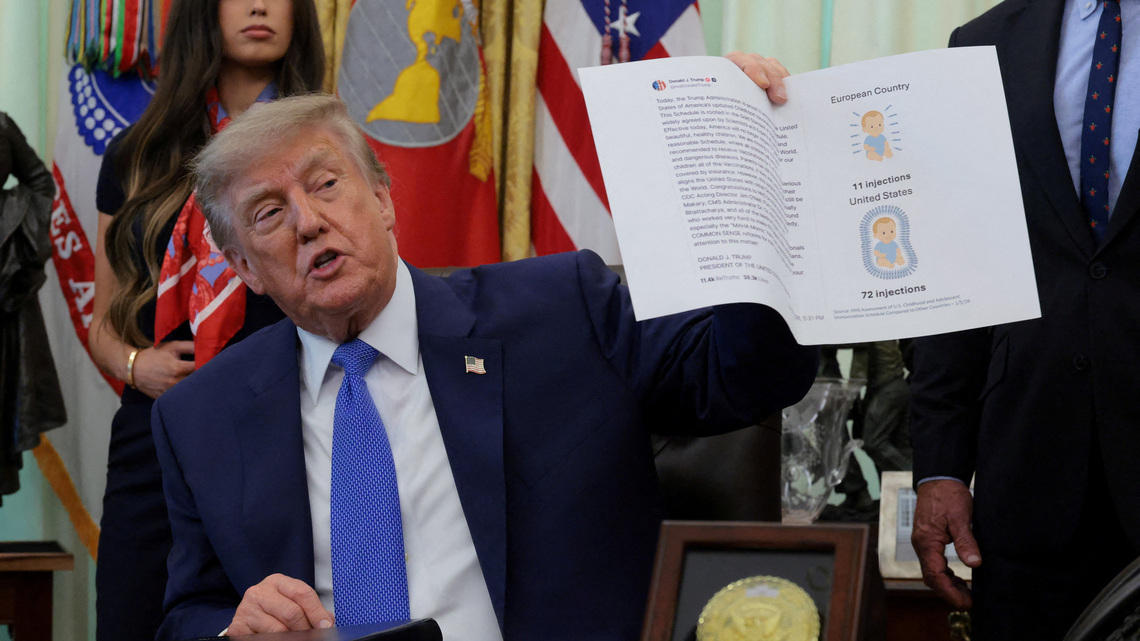 Trump's frustrations drove vaccine order, but MAHA wants more 