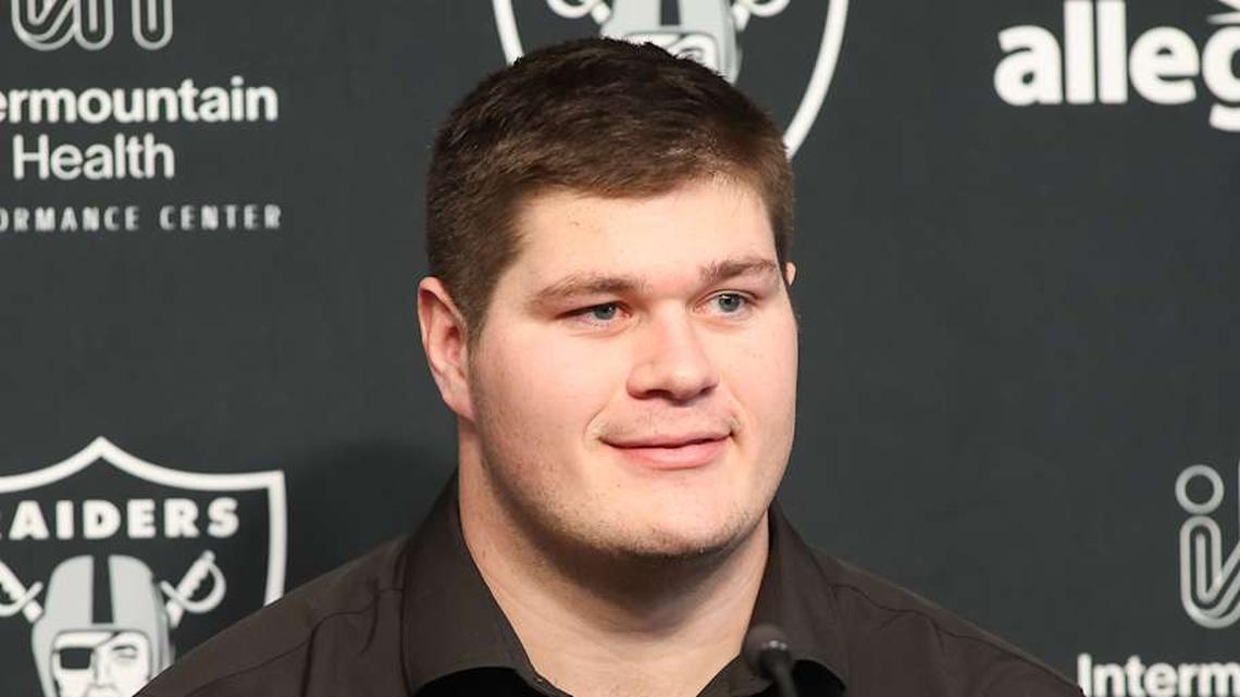  Las Vegas Raiders superstar C Tyler Linderbaum 