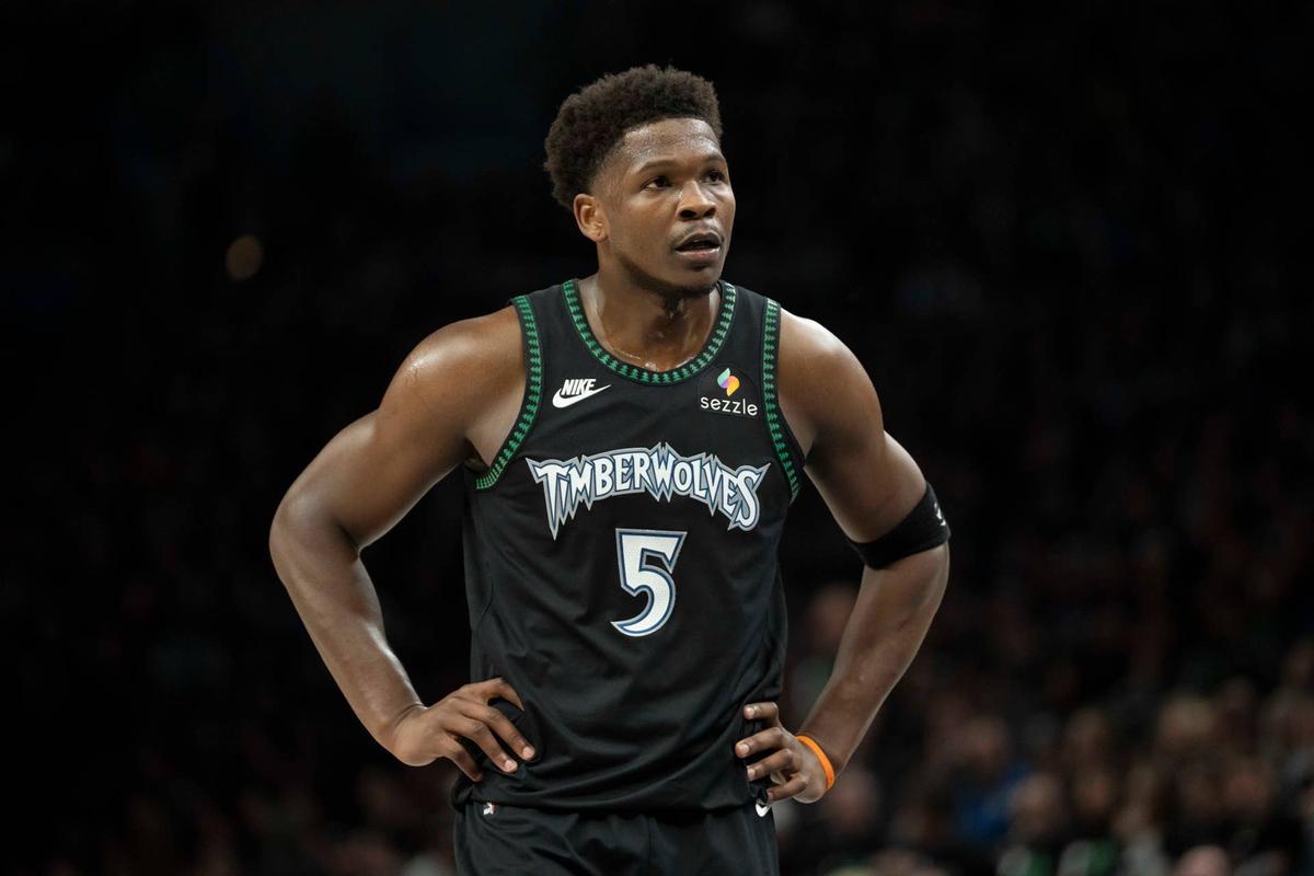  Minnesota Timberwolves guard Anthony Edwards. Jesse Johnson-Imagn Images