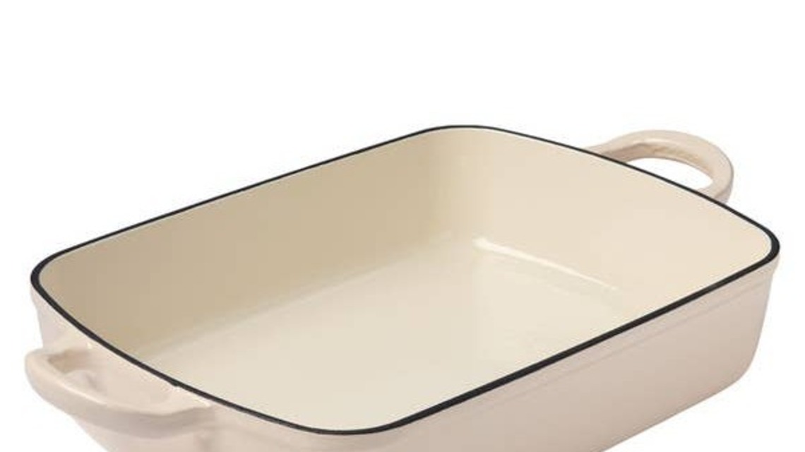 Aldi's Gorgeous $25 Roasting Pan Looks Exactly Like a Le Creuset Version More Than 12x the Price 