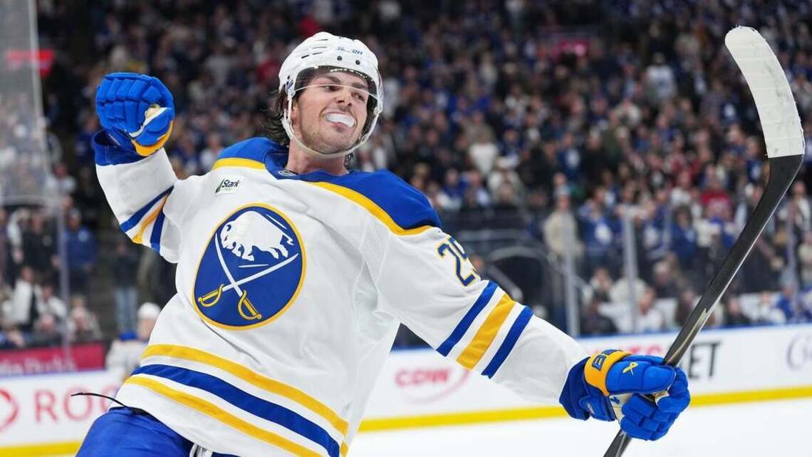 Owen Power completes Sabres' comeback with OT winner vs. Leafs 
