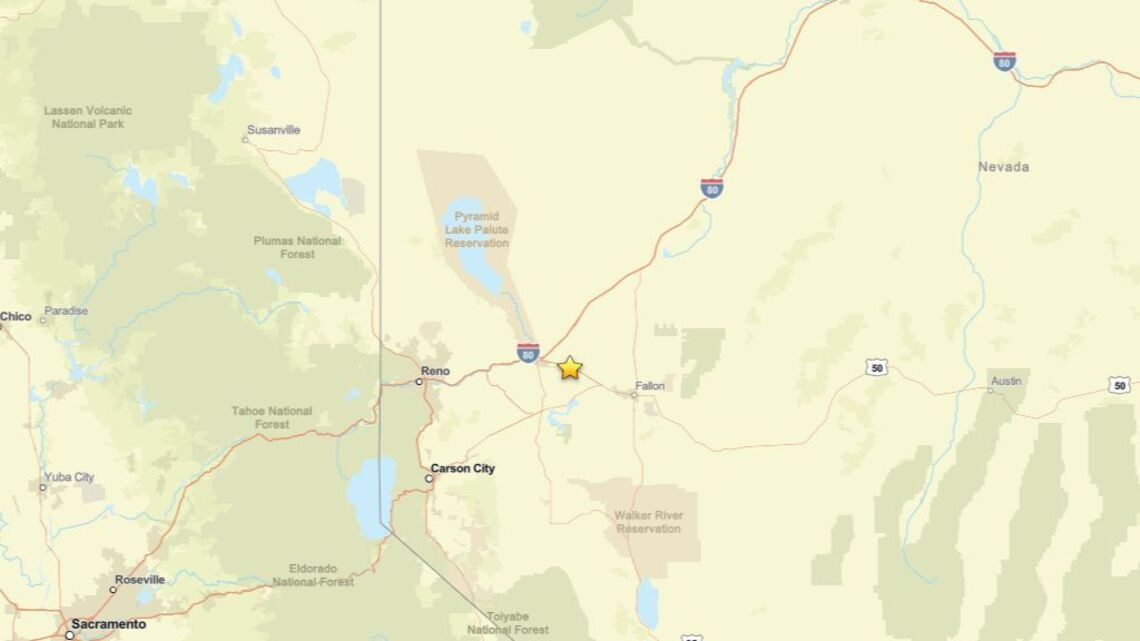 Update: 2.3 magnitude earthquake struck near Fernley, NV on Oct. 18 