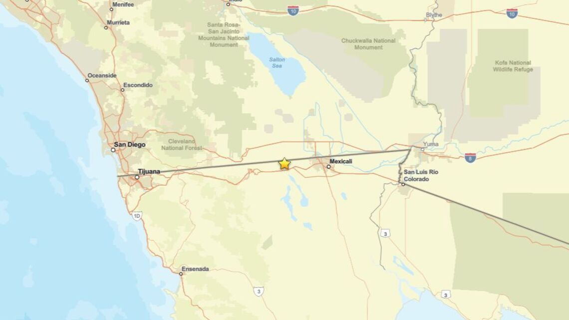 Update: Earthquake measuring 2.6 rattles area near Progreso, B.C., MX on July 16 