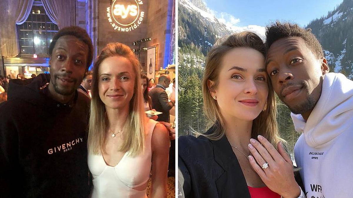  First photo together & engagement | Photos Courtesy of Elina Svitolina 