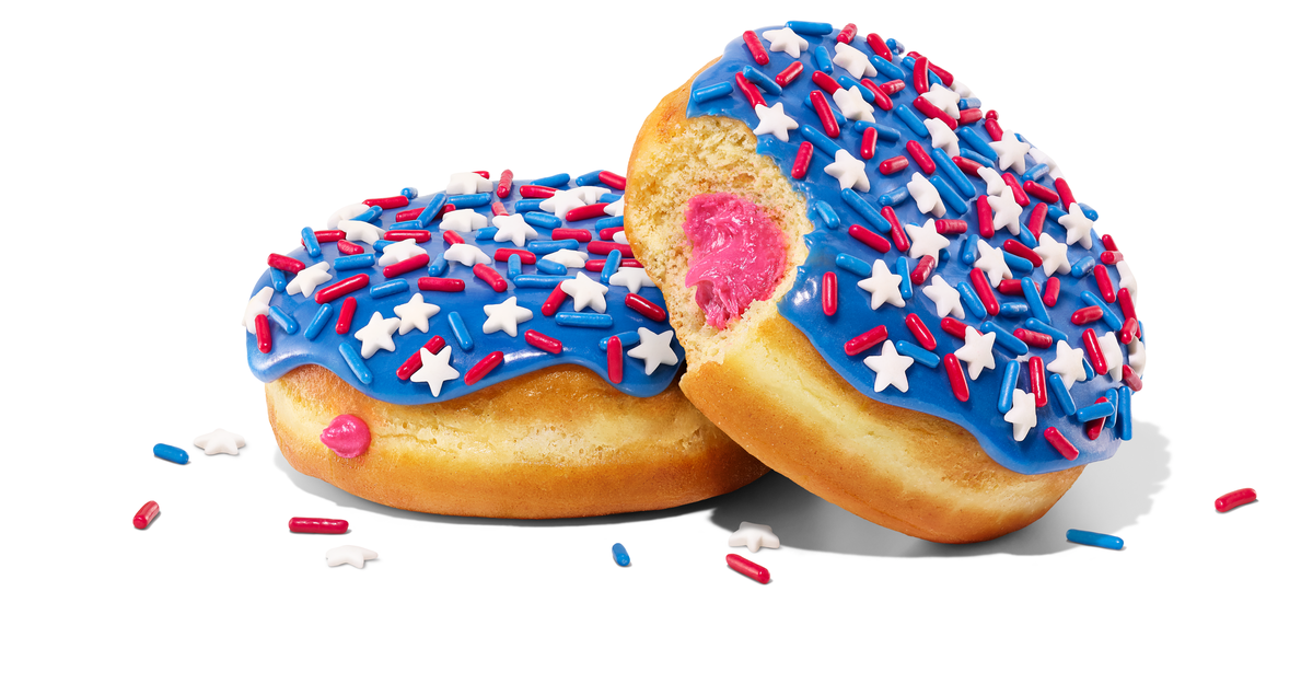 Rocket Pop DonutCourtesy of Dunkin'